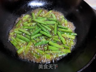 清炒豆角的做法步骤：6