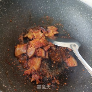 腊肉干锅土豆片的做法步骤：16