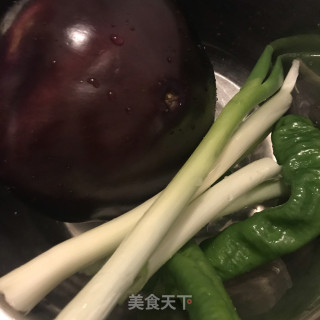 青椒茄子盒子的做法步骤：2