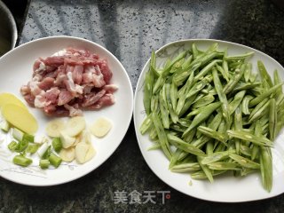 四季豆炒肉的做法步骤：2