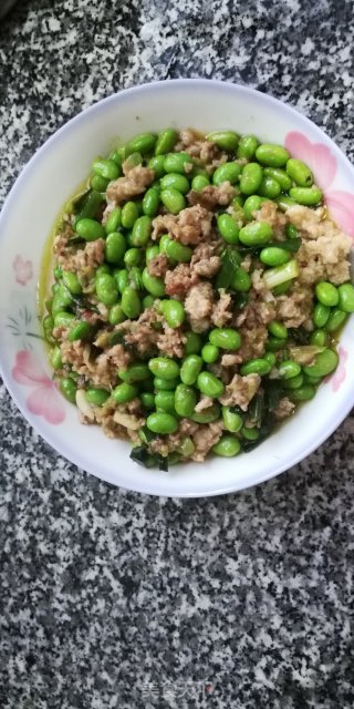 肉末豆子的做法步骤：6