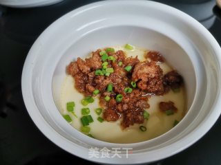 肉末鸡蛋羹的做法步骤：11