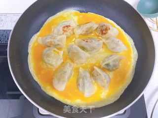 鸡蛋煎饺的做法步骤：6