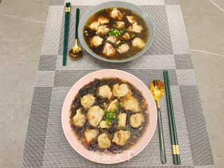 酸汤水饺的做法步骤：7