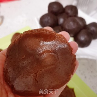 摩卡咖啡月饼的做法步骤：6