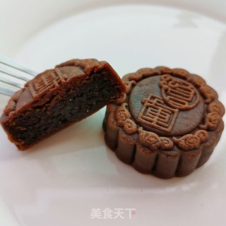 摩卡咖啡月饼的做法步骤：15