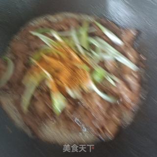 烧烤料炒肥牛的做法步骤：6