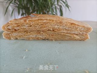 烧烤味发面千层饼的做法步骤：20