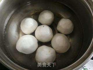 荠菜鲜肉汤圆的做法步骤：9