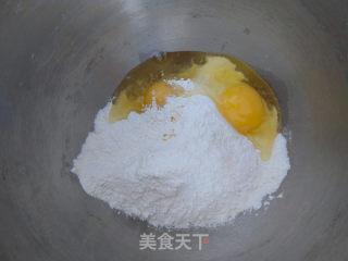 豆沙油酥烧饼的做法步骤：1