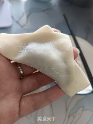 馄饨~小白菜肉的做法步骤：7