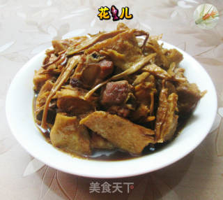 黄花菜仔排烧烤麸