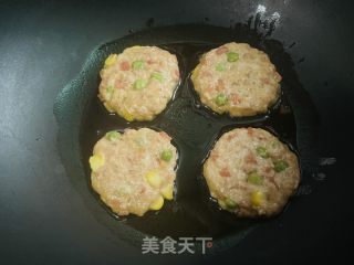 烧烤味时蔬肉饼的做法步骤：5