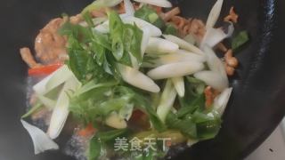 川版葱爆肉丝的做法步骤：6