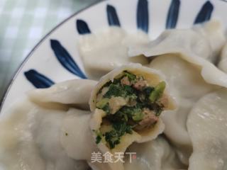 荠菜饺子的做法